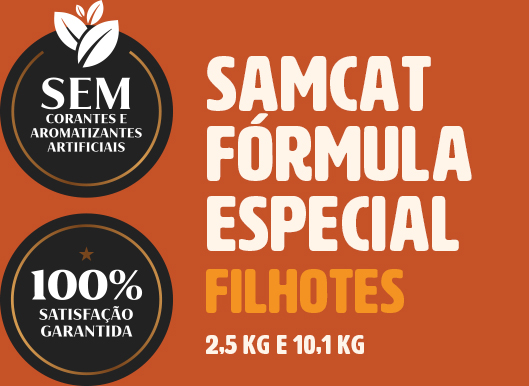 Samdog Fórmula Especial - Filhotes - Raças Médicas e Grandes